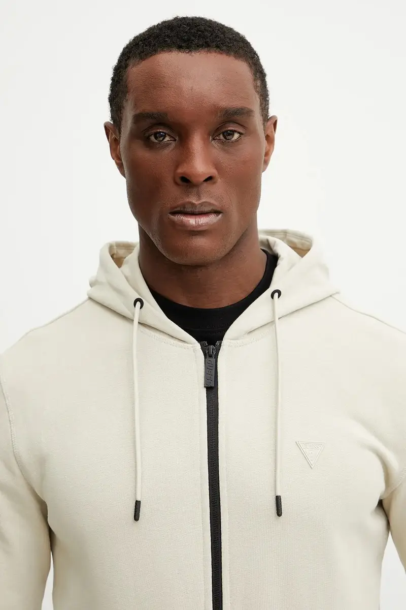 felpa ALDWIN uomo colore beige con cappuccio Z2YQ28 KAIJ1 miniatura 5