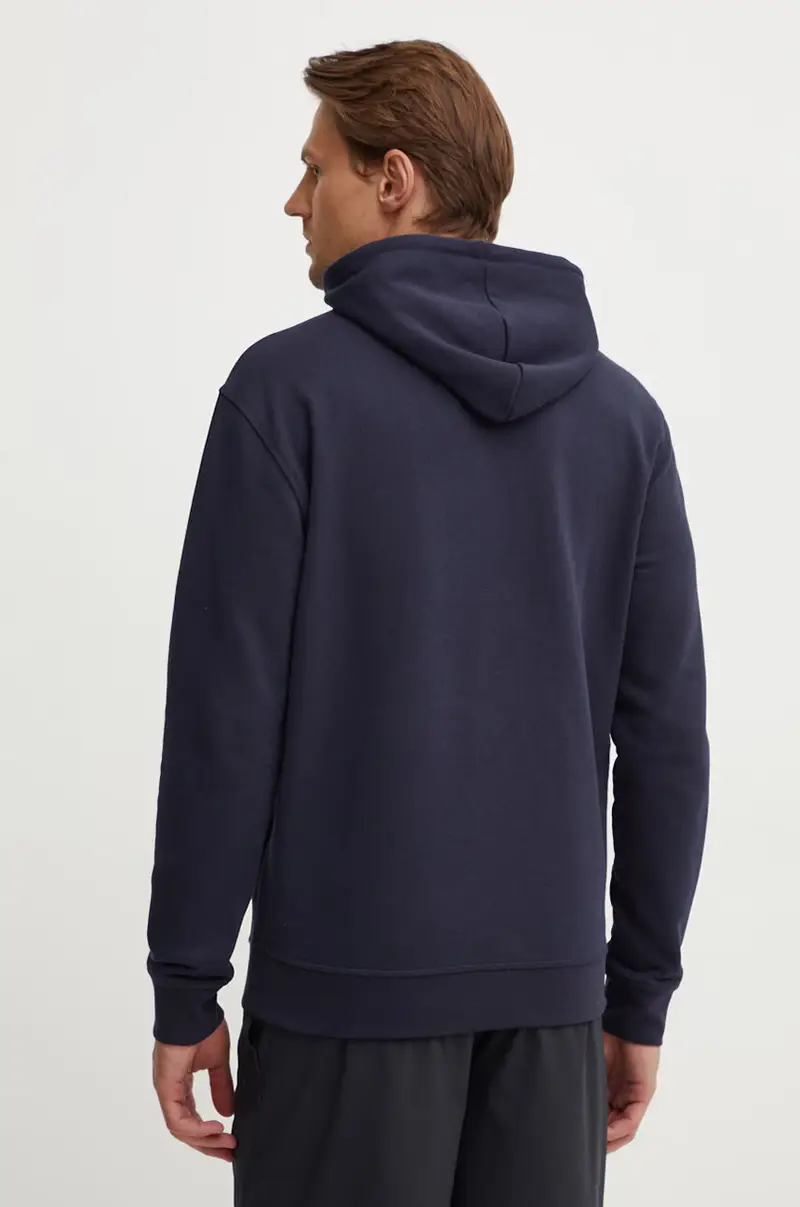 felpa ALDWIN uomo colore blu navy con cappuccio con applicazione Z4YQ12 KAIJ1 miniatura 3
