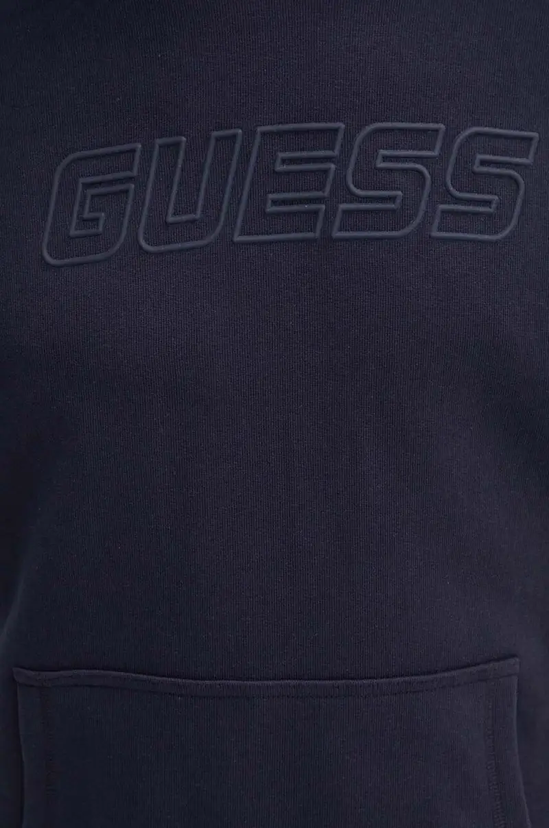 felpa ALDWIN uomo colore blu navy con cappuccio con applicazione Z4YQ12 KAIJ1 miniatura 5