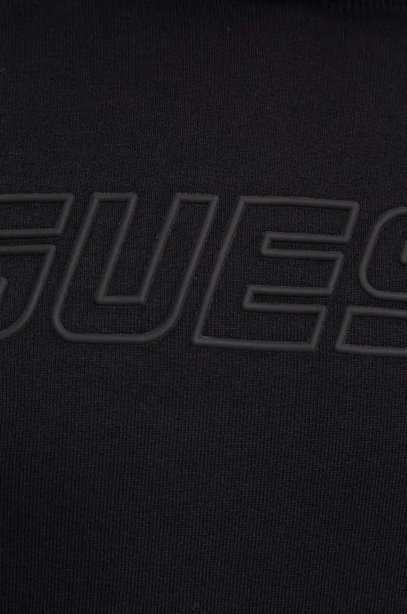 felpa ALDWIN uomo colore nero con cappuccio con applicazione Z4YQ12 KAIJ1 miniatura 5