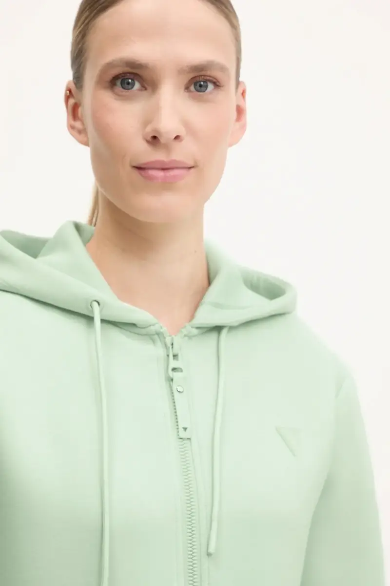 felpa ALLIE donna colore rosa con cappuccio V3RQ11 K7UW2 Verde miniatura 4