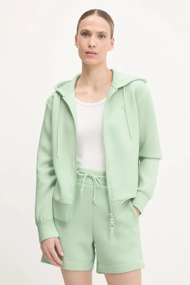 felpa ALLIE donna colore rosa con cappuccio V3RQ11 K7UW2 Verde