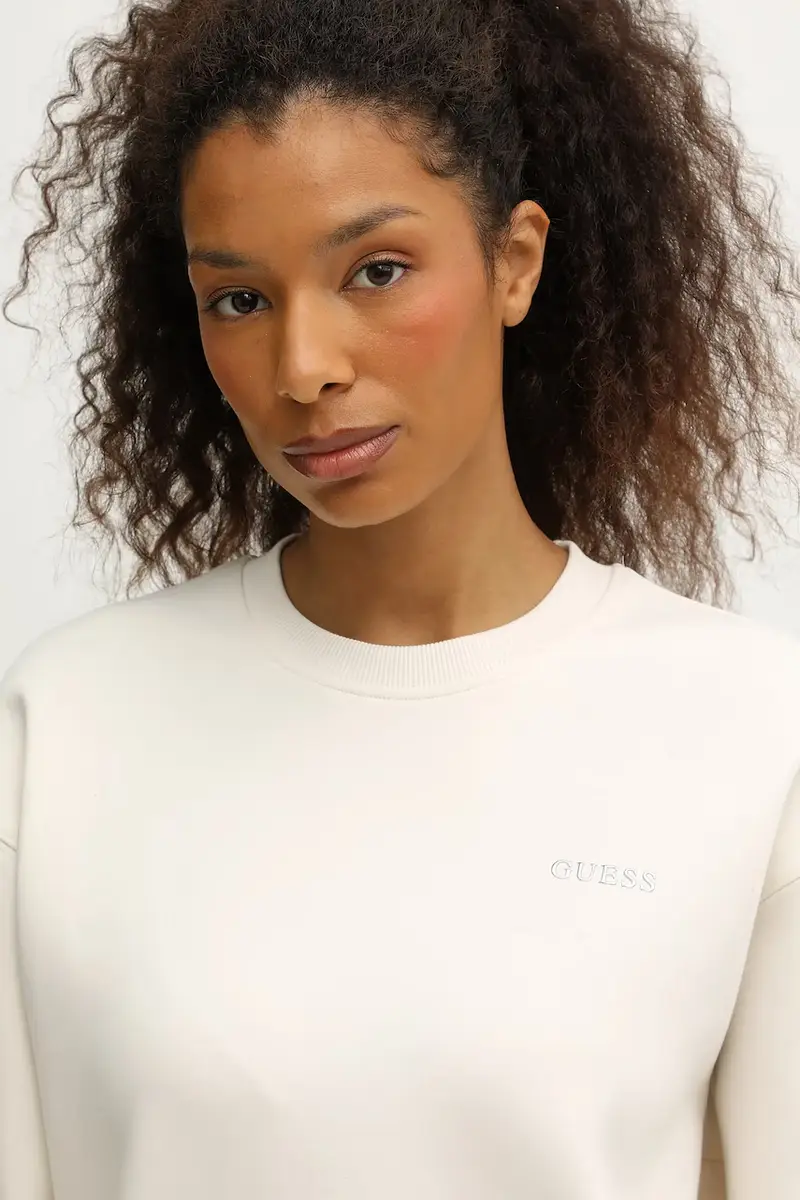 felpa AURELIA donna colore beige V5BQ05 K1971 miniatura 4