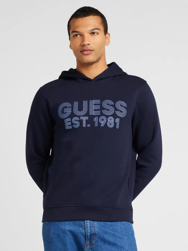 GUESS Felpa 'Beau' marino / blu colomba miniatura 2