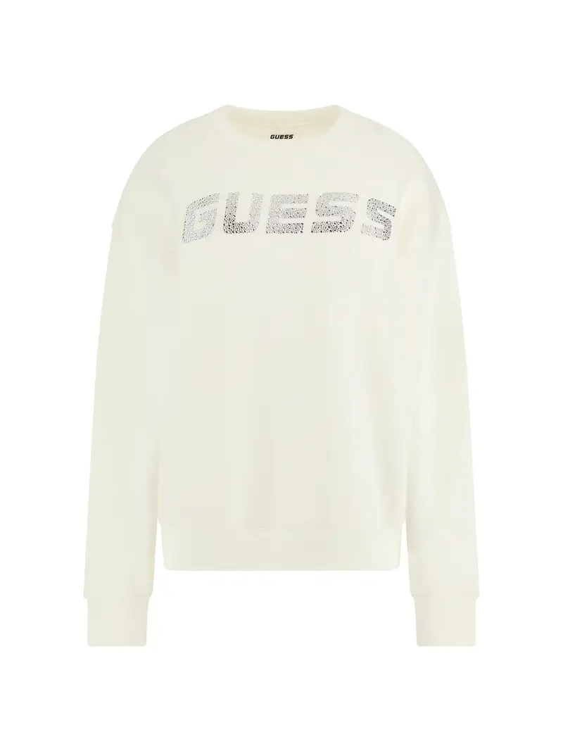 Felpa 'Cecilia' argento / bianco