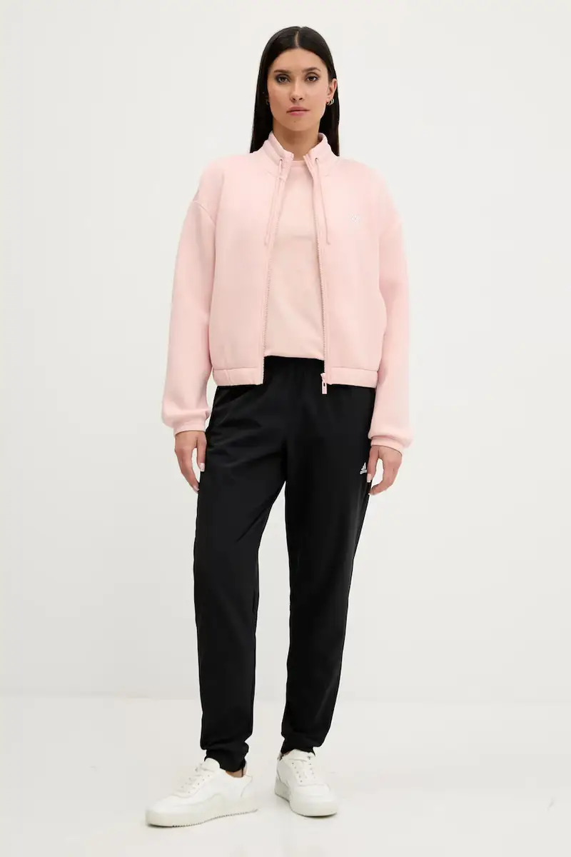 felpa CECILIA donna colore blu con applicazione V4BQ14 K7UW2 Arancione miniatura 2