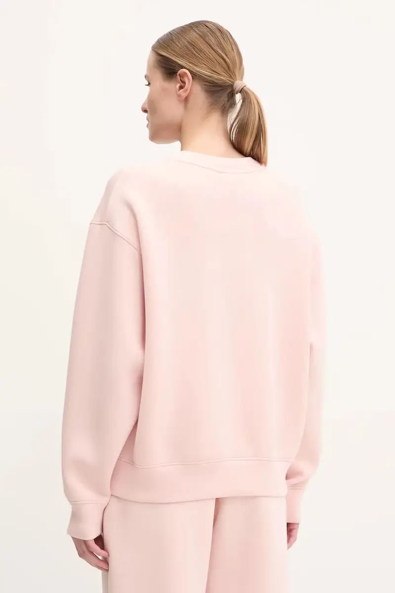 felpa CECILIA donna colore rosa con applicazione V4BQ15 K7UW2 miniatura 3