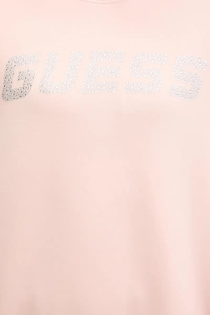 felpa CECILIA donna colore rosa con applicazione V4BQ15 K7UW2 miniatura 5