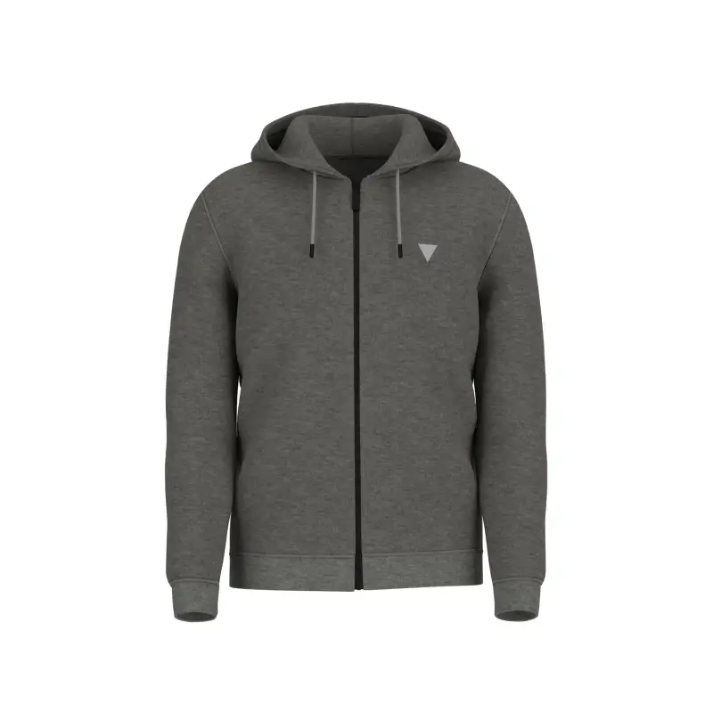 Felpa con cerniera a cappuccio Guess Aldwin