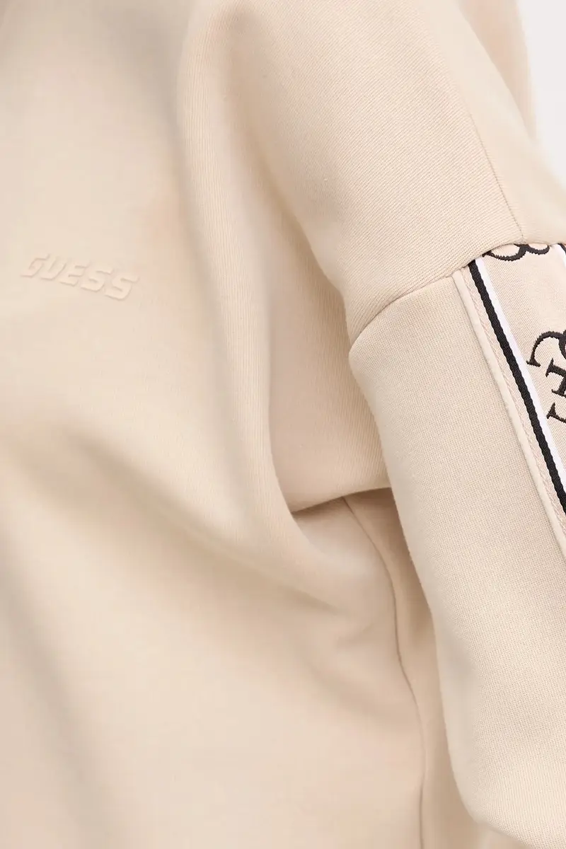 felpa CYMONE donna colore rosa con applicazione V3BQ16 KB3P2 Beige miniatura 5