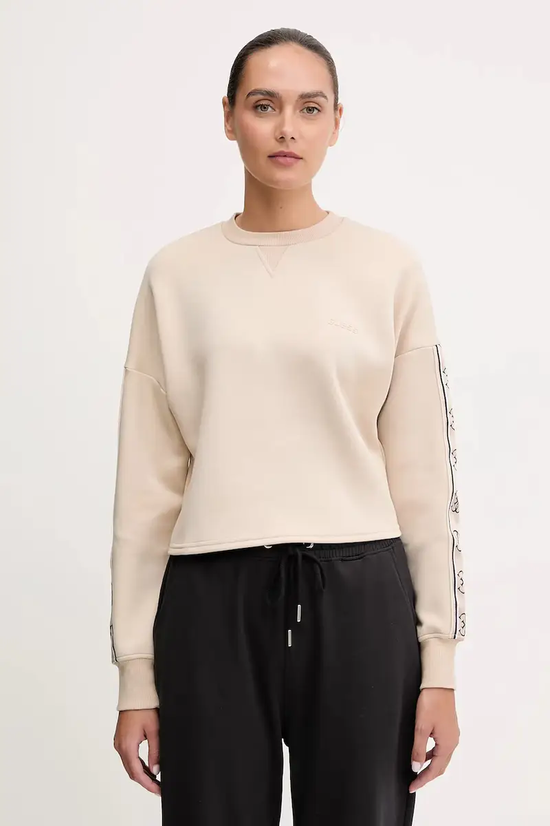 felpa CYMONE donna colore rosa con applicazione V3BQ16 KB3P2 Beige