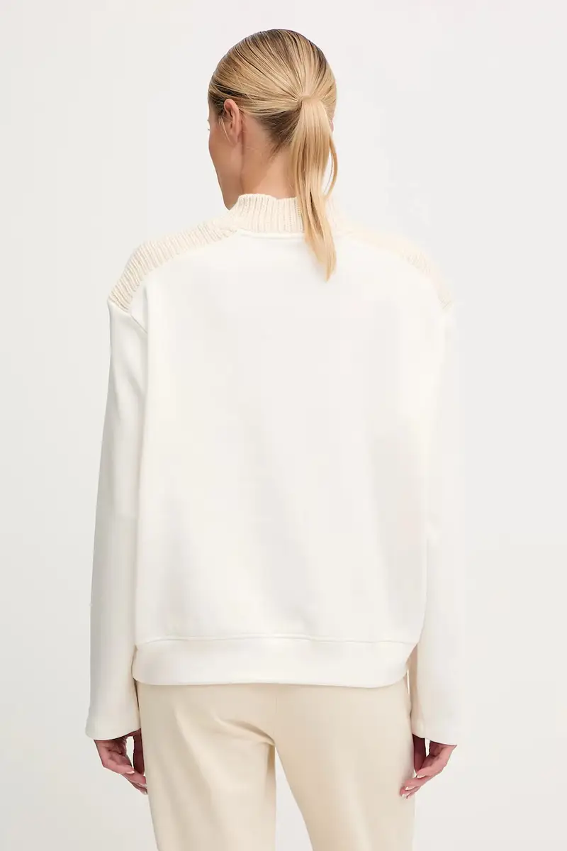 felpa DORA donna colore beige V5BQ13 K1981 miniatura 3