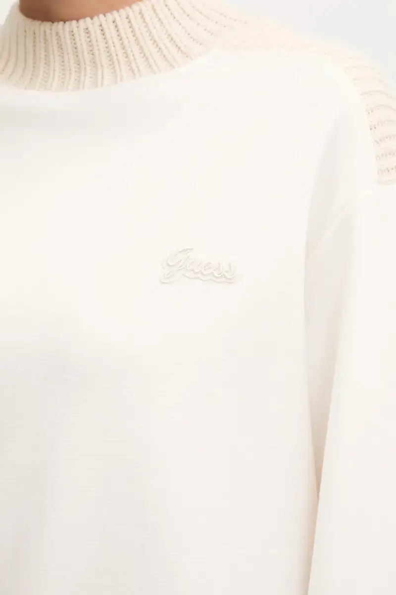 felpa DORA donna colore beige V5BQ13 K1981 miniatura 5