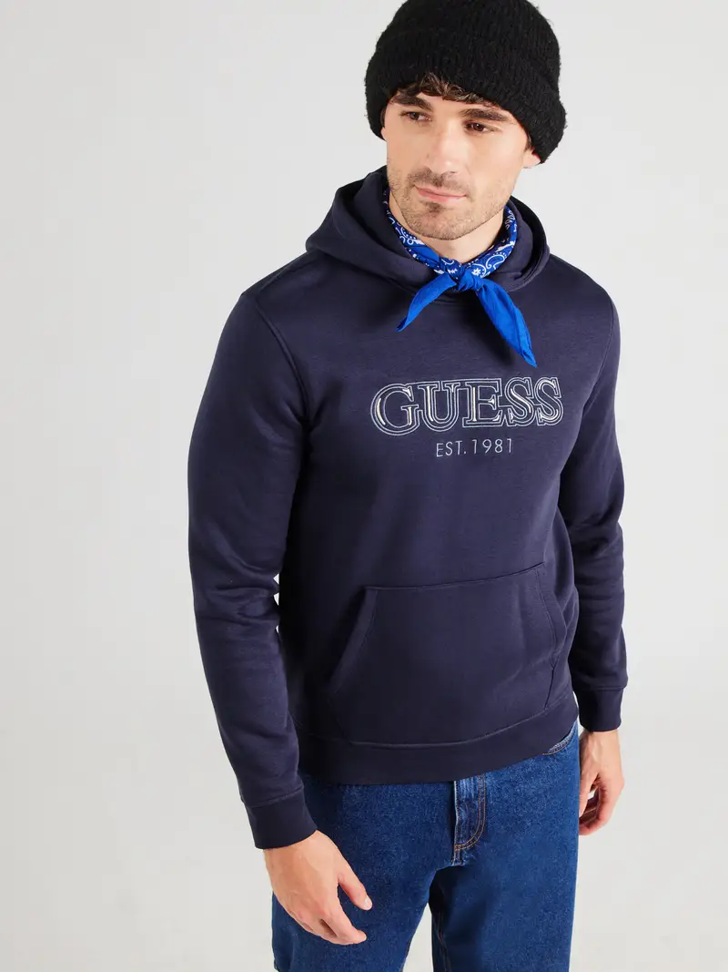 Felpa écru / navy / grigio chiaro Écru miniatura 2