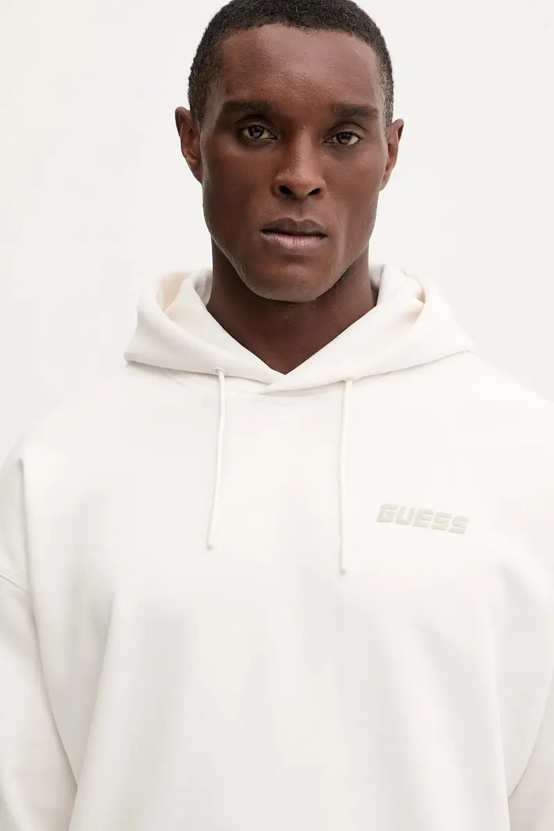 felpa EMIS uomo colore beige con cappuccio Z4YQ00 K9V31 miniatura 4