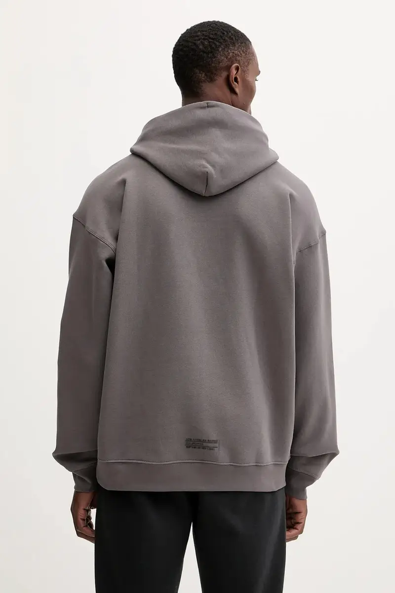 felpa EMIS uomo colore grigio con cappuccio Z4YQ00 K9V31 miniatura 3