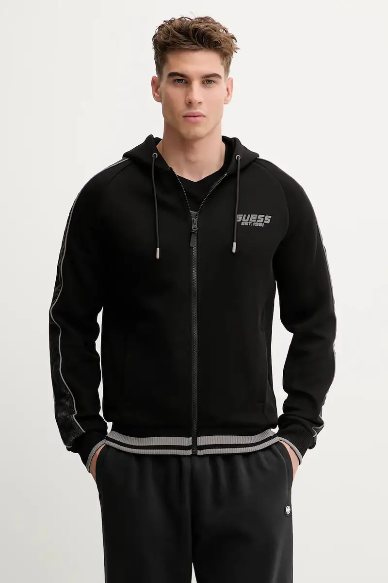 Guess Maglia Felpa Nero miniatura 3