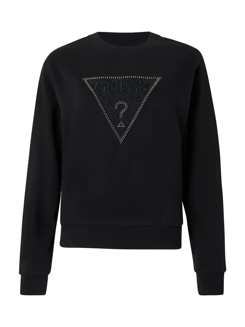 Felpa grigio scuro / nero