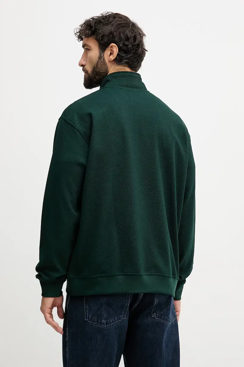 felpa HARRIS uomo colore verde con applicazione M5BQ18 K0552 miniatura 3