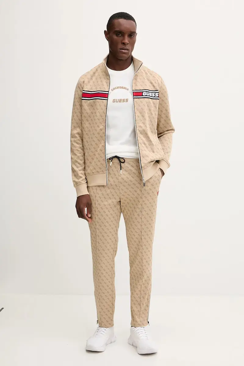 felpa KORBIN uomo colore beige Z2BQ06 K7122 miniatura 2