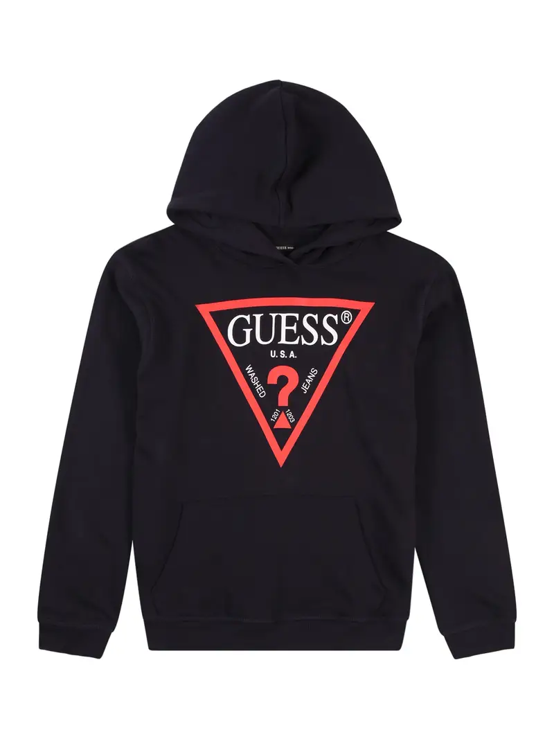 GUESS Felpa  marino / rosso / bianco