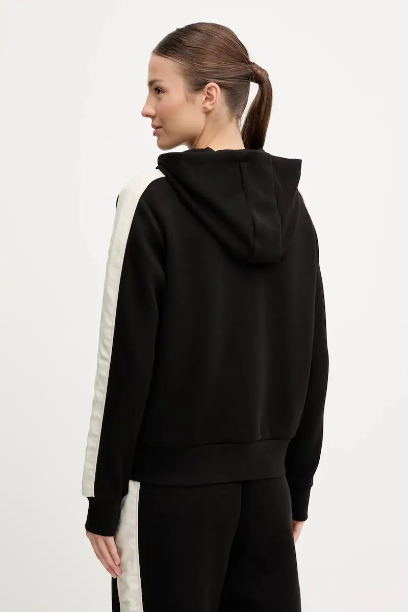 felpa MARYELLA donna colore nero con cappuccio V5YQ00 KB3P2 miniatura 3