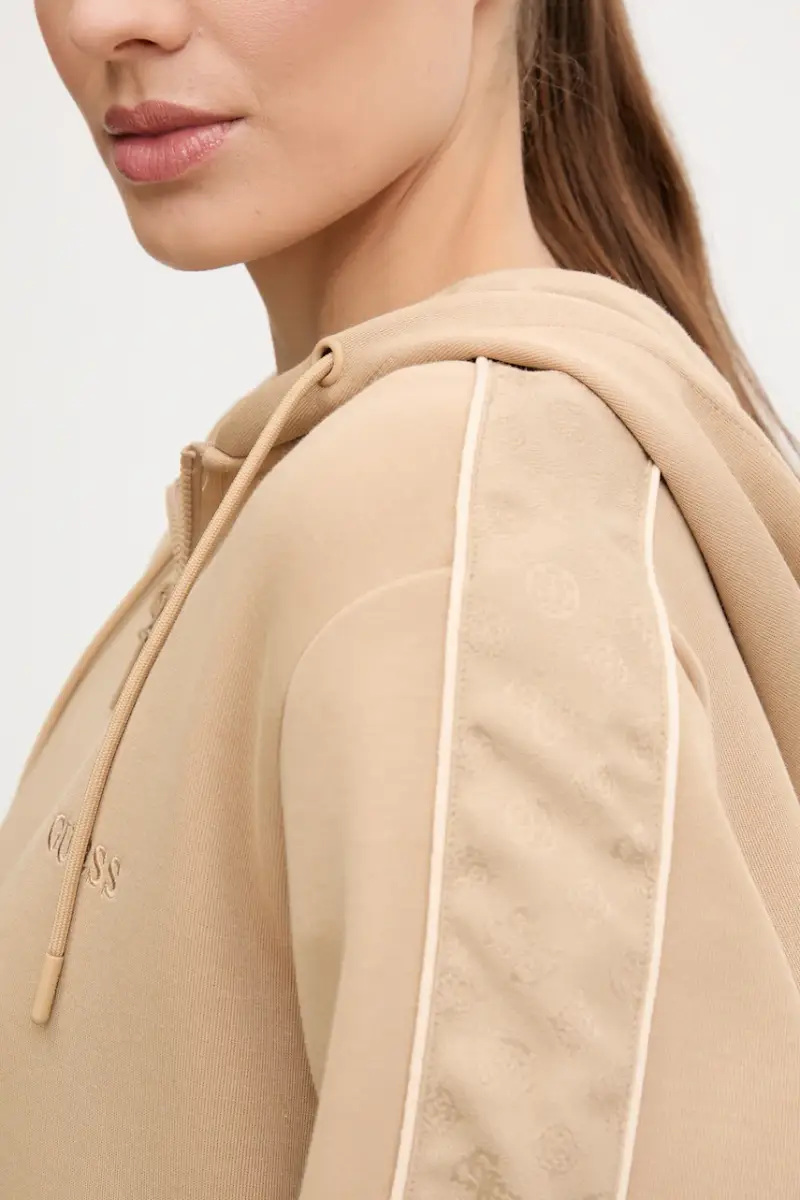 felpa MARYELLA donna colore verde con cappuccio V5YQ00 KB3P2 miniatura 5