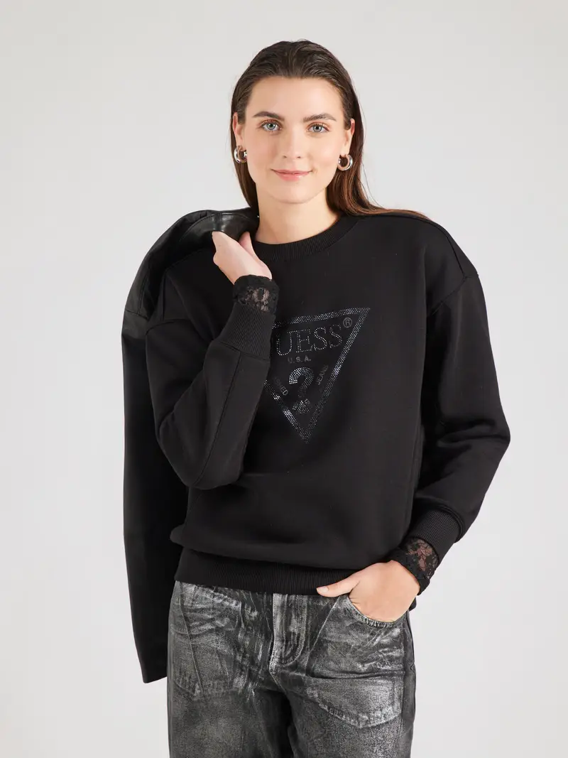 Felpa nero / argento miniatura 3