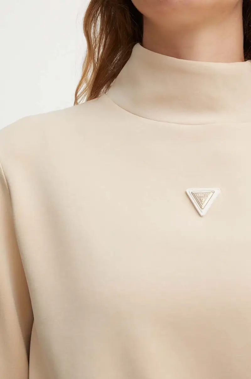 felpa OLYMPE donna colore beige V4YQ05 KCAY2 miniatura 5