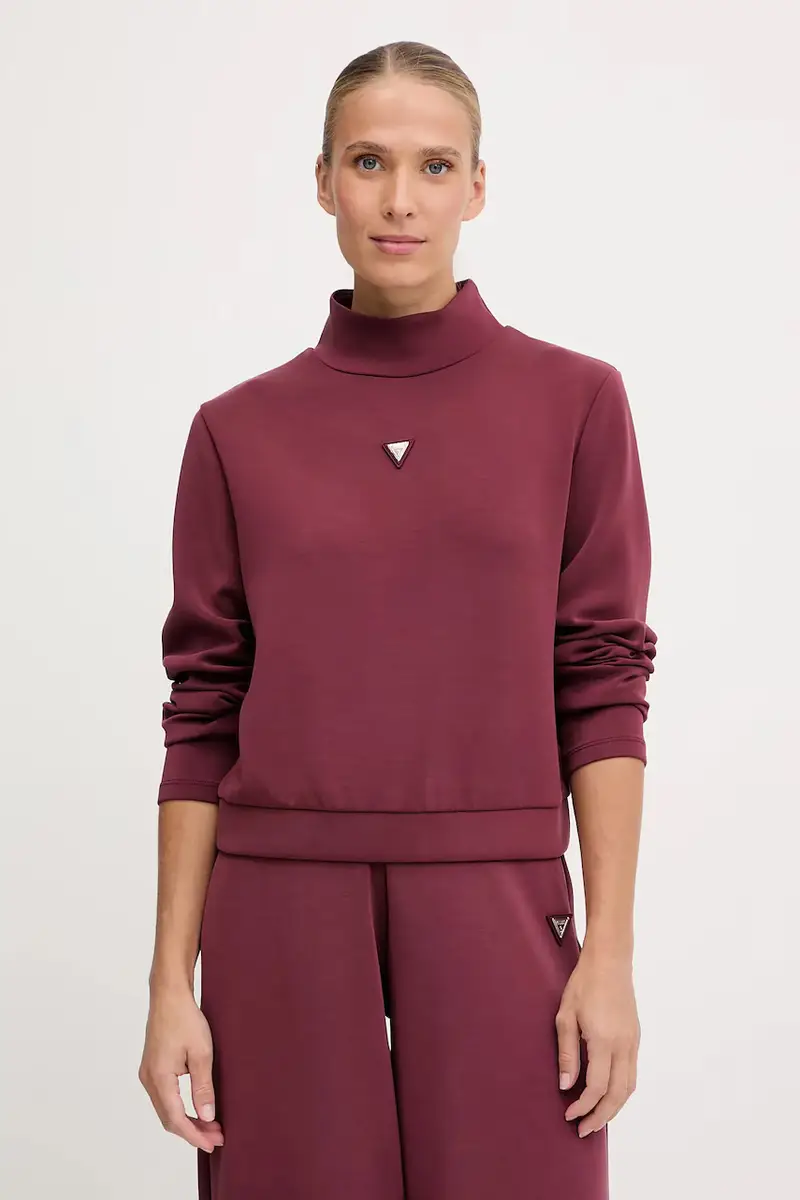 felpa OLYMPE donna colore beige V4YQ05 KCAY2 Granata