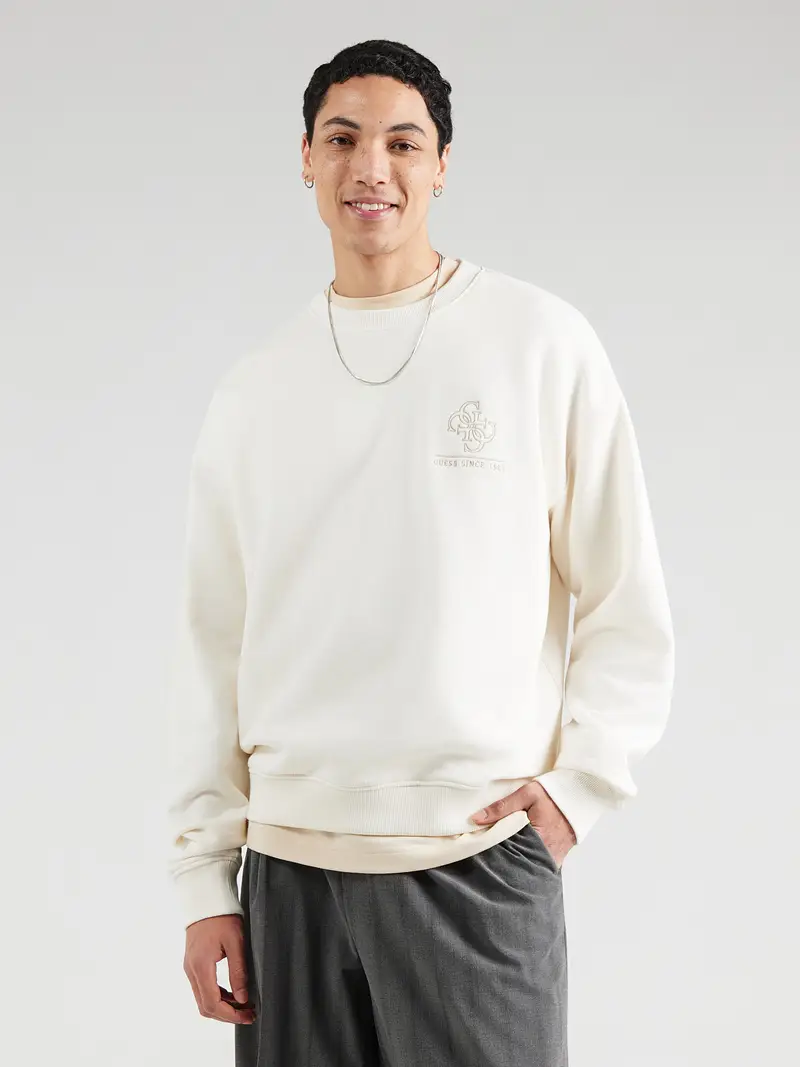 Felpa oro / bianco miniatura 3