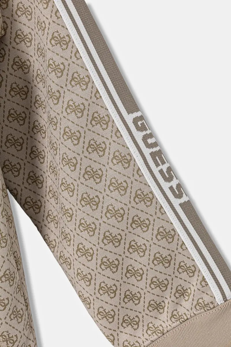 felpa per bambini colore beige con cappuccio L5BQ26 K2042 miniatura 3