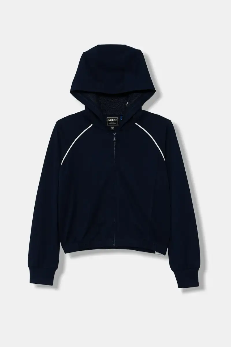 felpa per bambini colore blu navy con cappuccio J5YQ08 KCY62