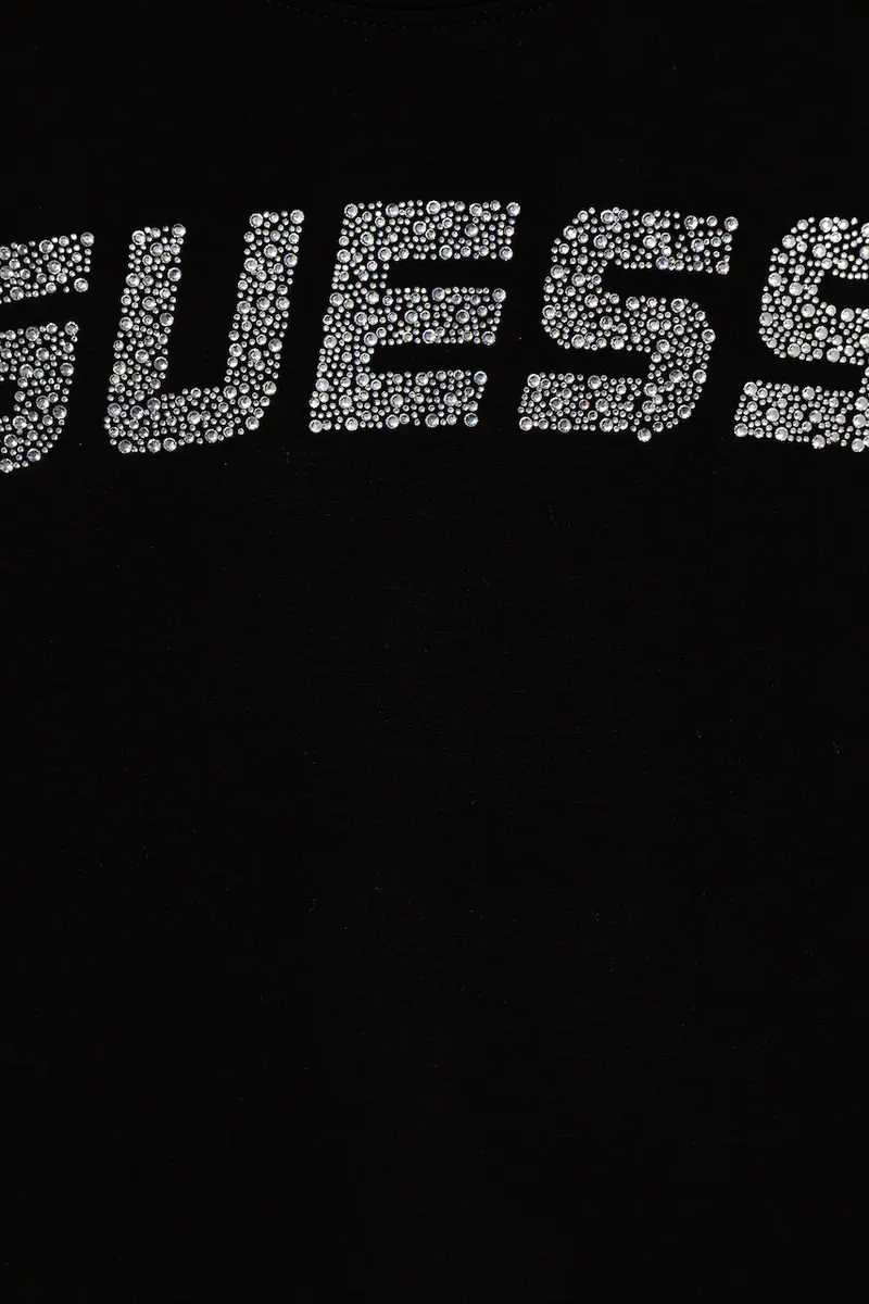 felpa per bambini colore nero con applicazione J5YQ26 K7UW2 miniatura 3