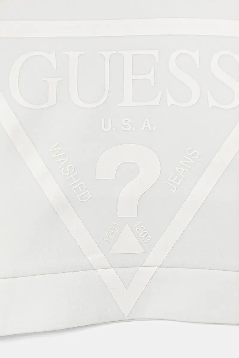 felpa per bambini con cappuccio Bianco miniatura 3