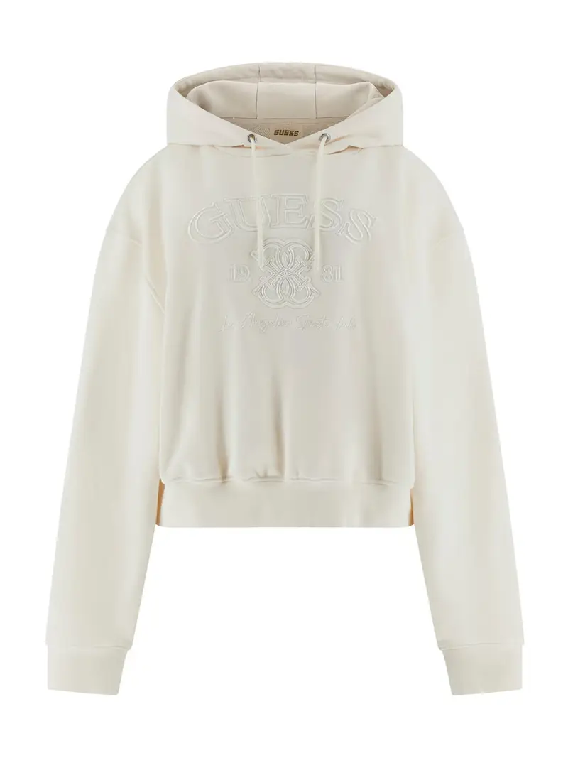 Felpa sportiva YAYOI crema