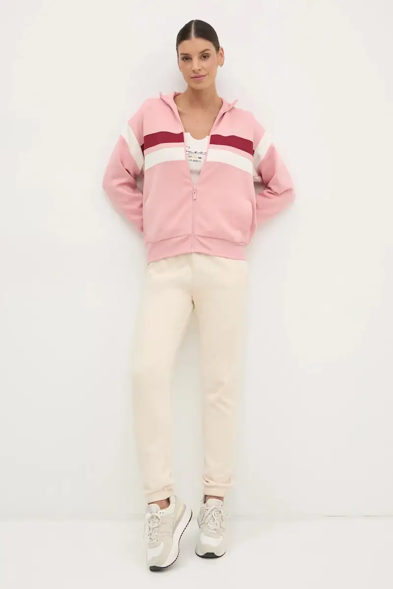 felpa SUZANNE donna colore rosa V5RQ00 KCO72 miniatura 2