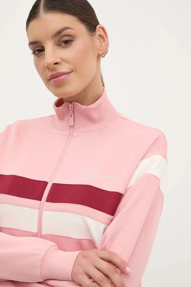 felpa SUZANNE donna colore rosa V5RQ00 KCO72 miniatura 4