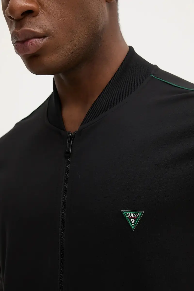 felpa uomo colore nero M5YQ04 KCBR2 miniatura 4