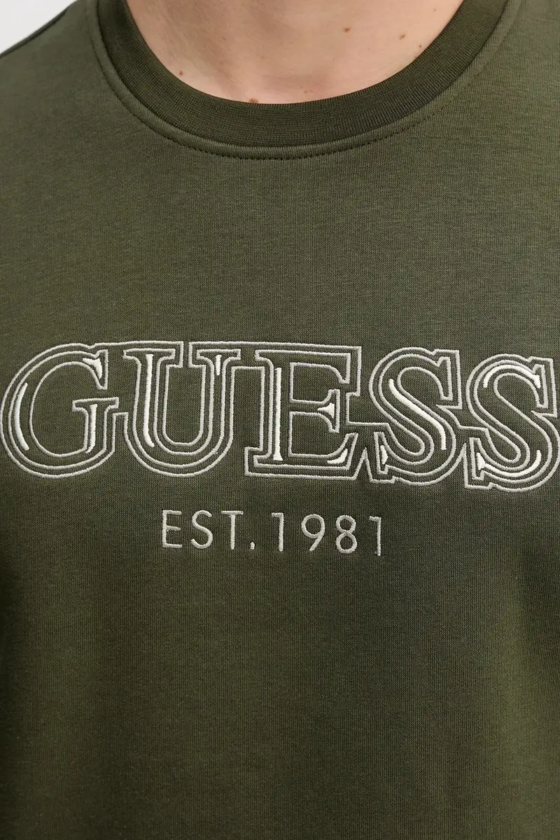 Guess Maglia verde uomo miniatura 5
