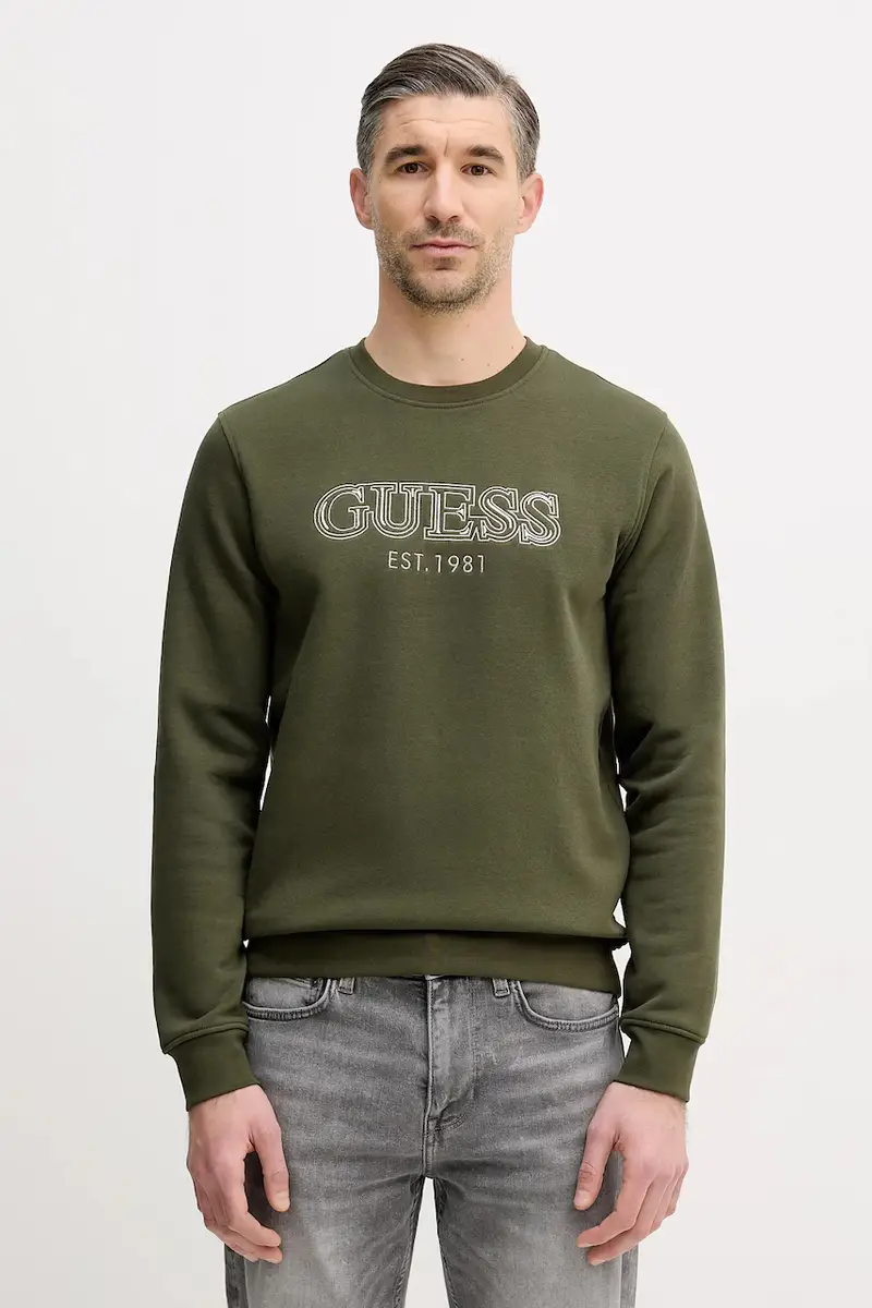 Guess Maglia verde uomo