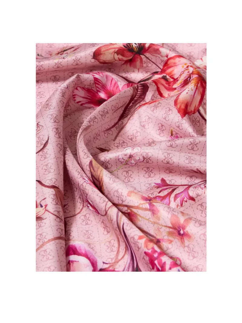 Foulard AW5479SIL90 rosa miniatura 2