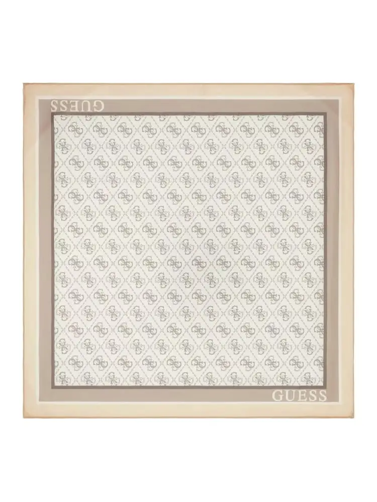 foulard donna con motivo 4g beige