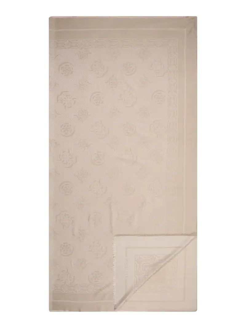 Foulard 'KEFIAH' écru / beige scuro Écru miniatura 2