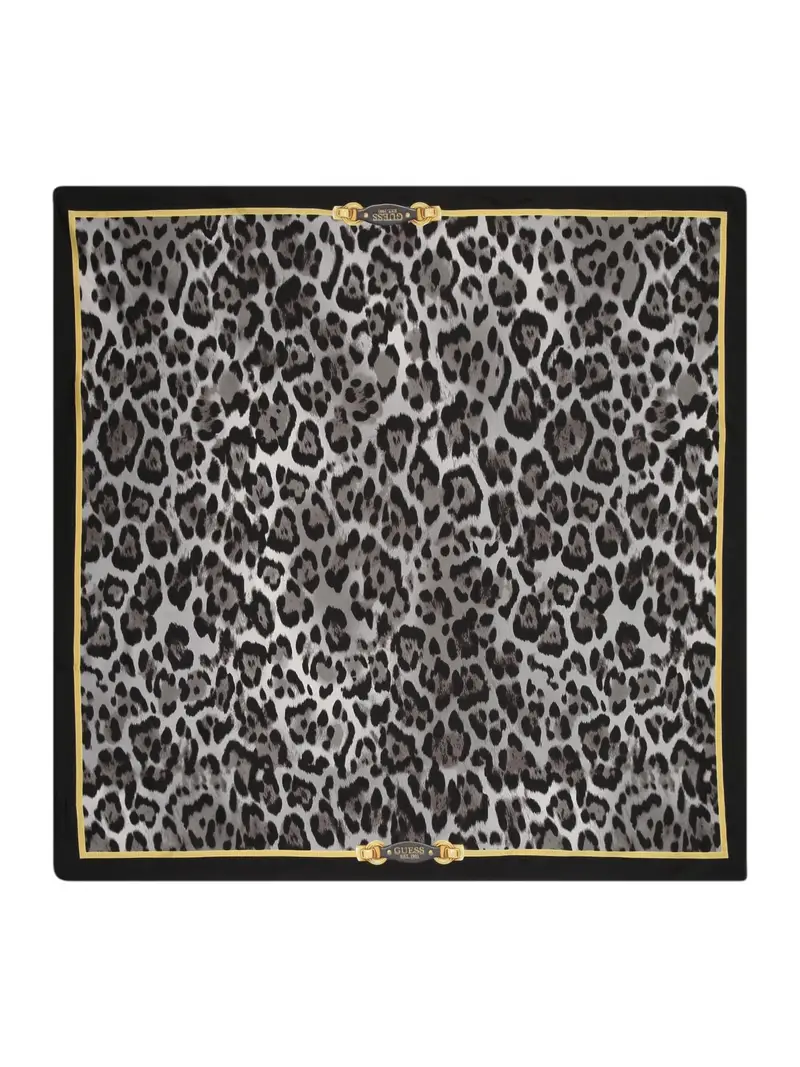 GUESS Foulard 'MIMINA'  giallo / grigio / grigio scuro / nero