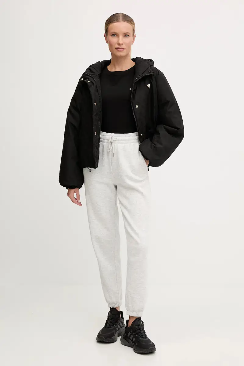 Guess Giacca 4G Nero Donna in fibra REPREVE miniatura 2