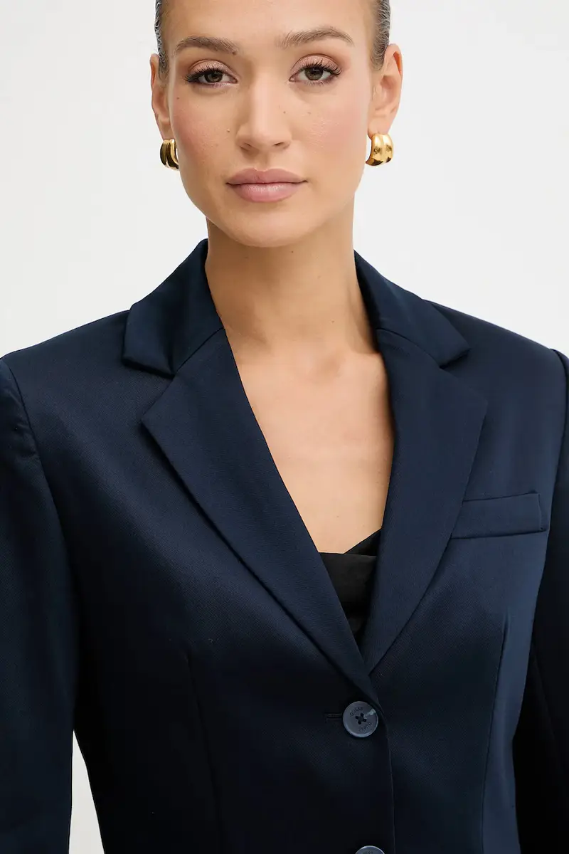 giacca APOLLINE colore blu navy W5YN11 WHG92 miniatura 4