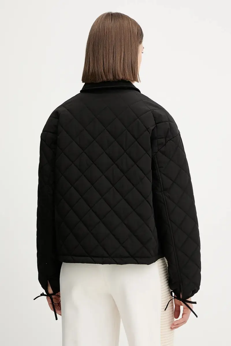 giacca BIANCA colore nero V5YL13 WHE92 miniatura 3