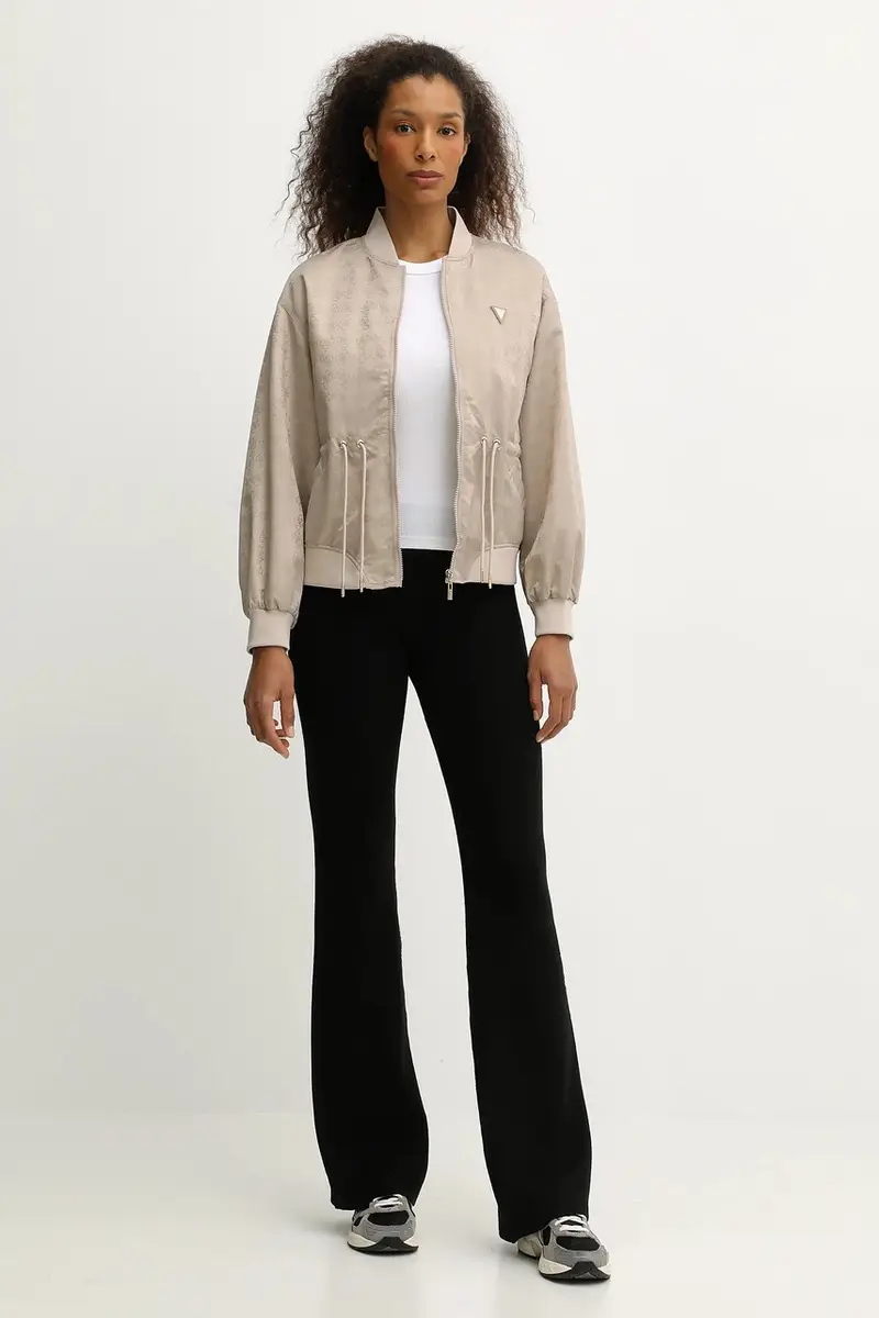 giacca bomber AOP colore beige V5YL11 WHFU0 miniatura 2