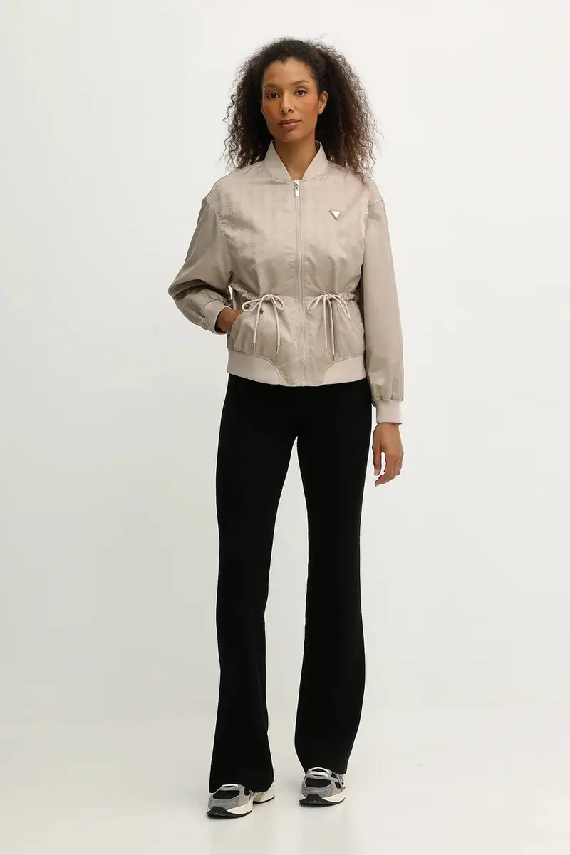 giacca bomber AOP colore beige V5YL11 WHFU0 miniatura 4